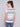 Striped V-Neck Linen T-Shirt - Pastel - Charlie B Collection Canada - Image 2