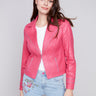 Vintage Faux Leather Jacket - Punch - Charlie B Collection Canada - Image 1