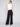 Wide Leg Pants with Drawstring - Black - Charlie B Collection Canada - Image 4